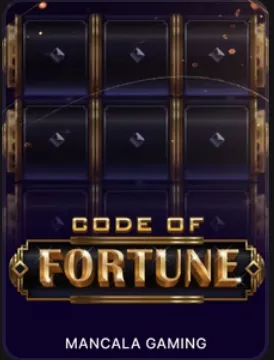Code of Fortune slot built on numbered reel symbols